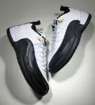 nike hommes air jordan 12 wool white black